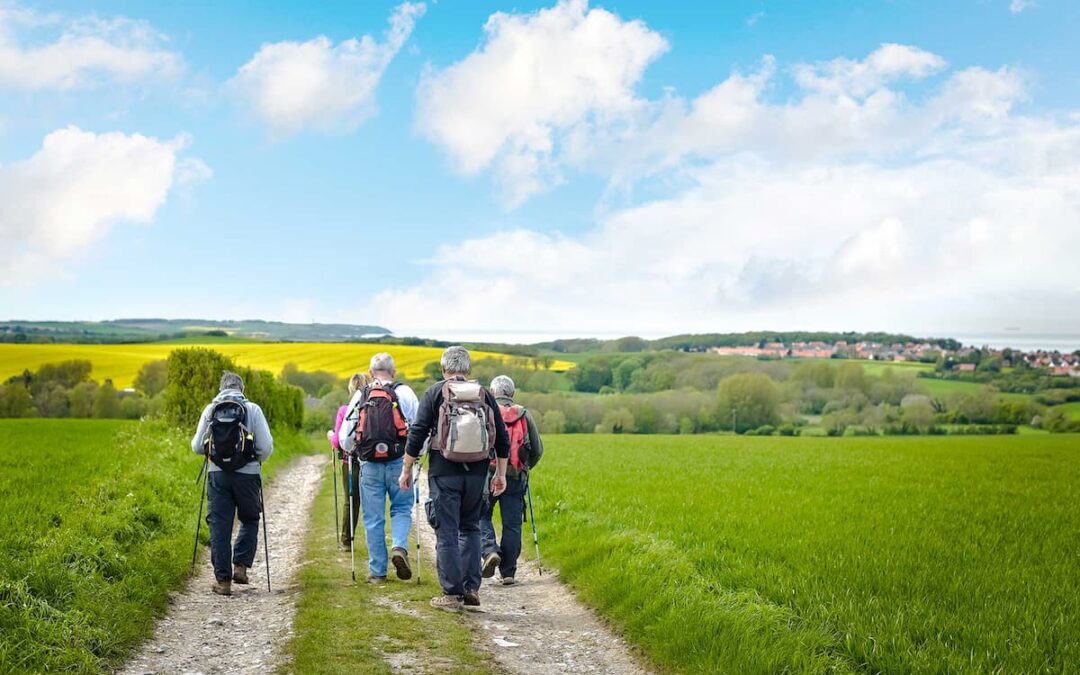 La marche nordique  à ses origines